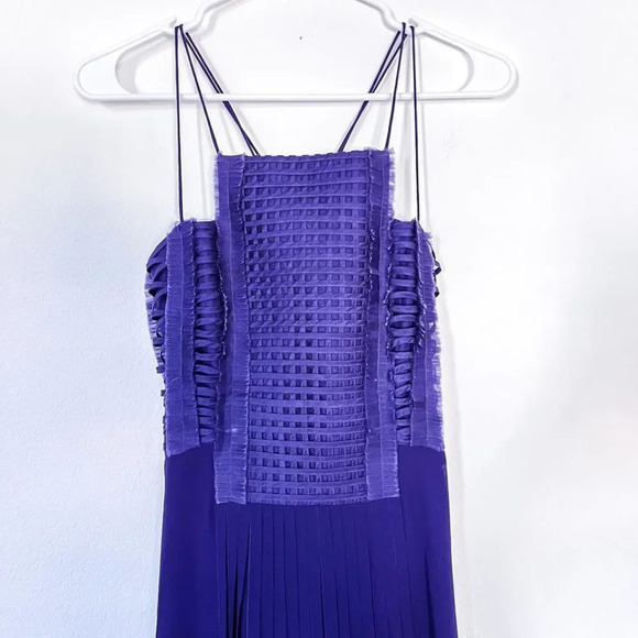 Sachin and Babi Women's Purple Long Evening‎ Dress Small - Picture 2 of 7